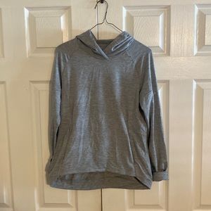 ASICS Pullover Hoodie, Gray, S